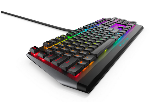 Dell Teclado Alienware RGB Gaming Mecânico de Baixo Perfil - AW510K - US International (QWERTY)