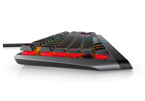 Dell Teclado Alienware RGB Gaming Mecânico de Baixo Perfil - AW510K - US International (QWERTY)