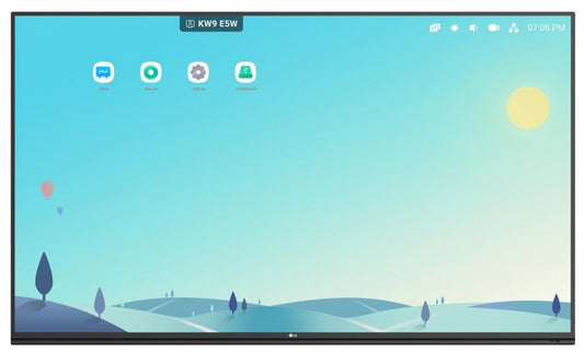 Monitor Profissional 86P Uhd 4K 390Cd 16/7 Multi Touch 20 Points 86Tr3Dk-B