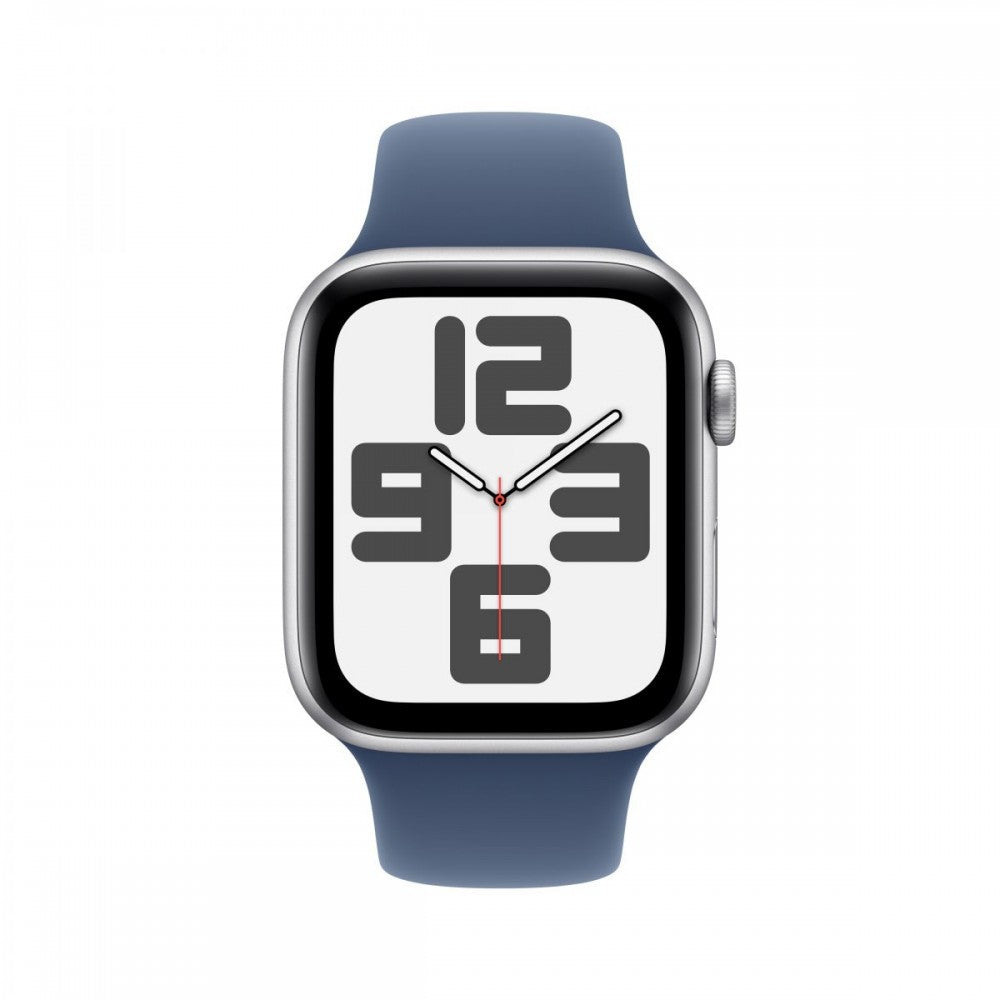 Watch SE 44mm Prateado Denim Sport M/L
