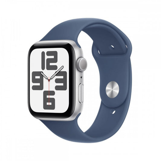 Watch SE 44mm Prateado Denim Sport S/M