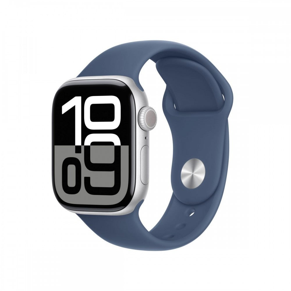 Watch S10 Cell 42mm Prateado Denim Sp S/M