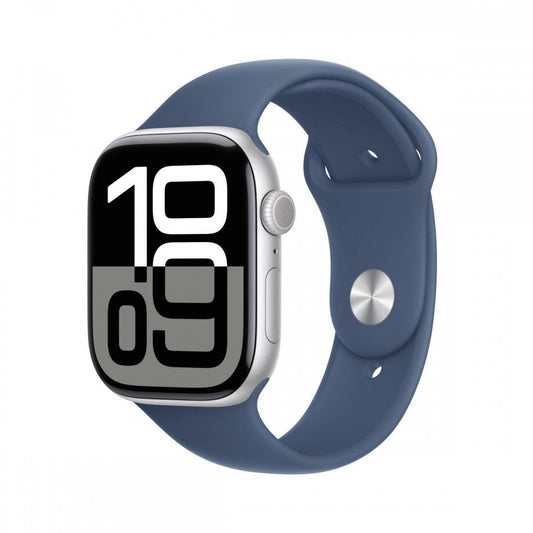 Watch S10 46mm Prateado Denim Sport S/M