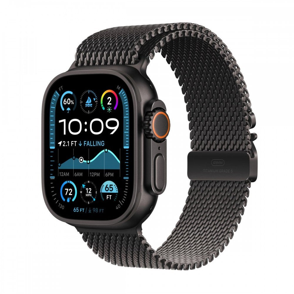 Watch Ultra 2 Preto Preto Milanese L