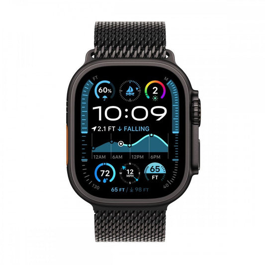 Watch Ultra 2 Preto Preto Milanese S