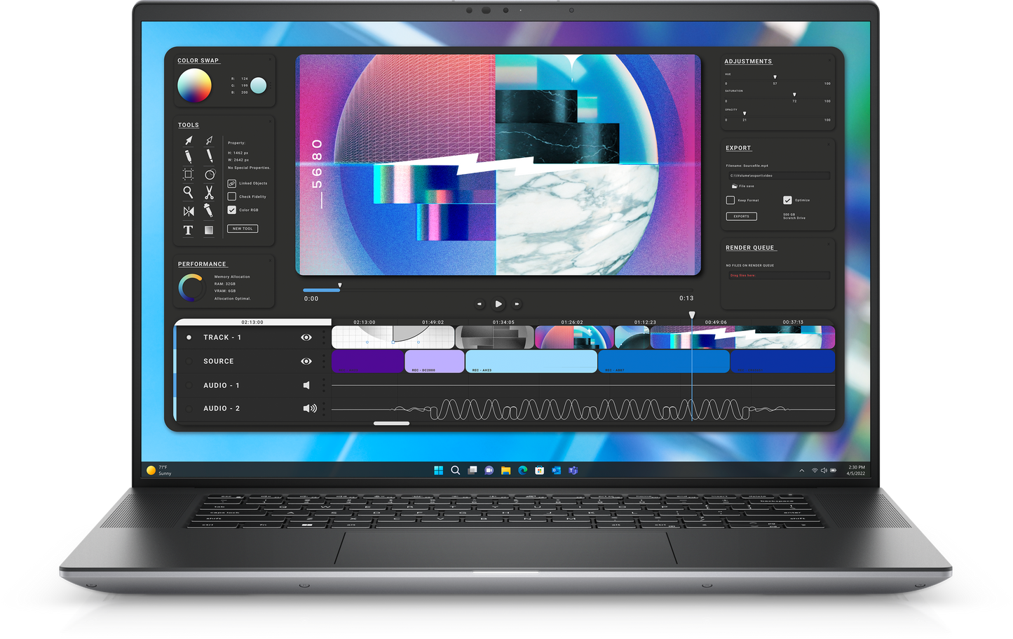 Dell Precision 5000 5680 40.6 cm (16") Estação de trabalho móvel - Full HD Plus - 1920 x 1200 - Intel Core i7 13th Gen i7-13700H Tetradeca-core (14 nucléos) 2.40 GHz - 32 GB Total RAM - 1 TB SSD - Intel Chip - Windows 11 Pro - NVIDIA com 6 GB - Port